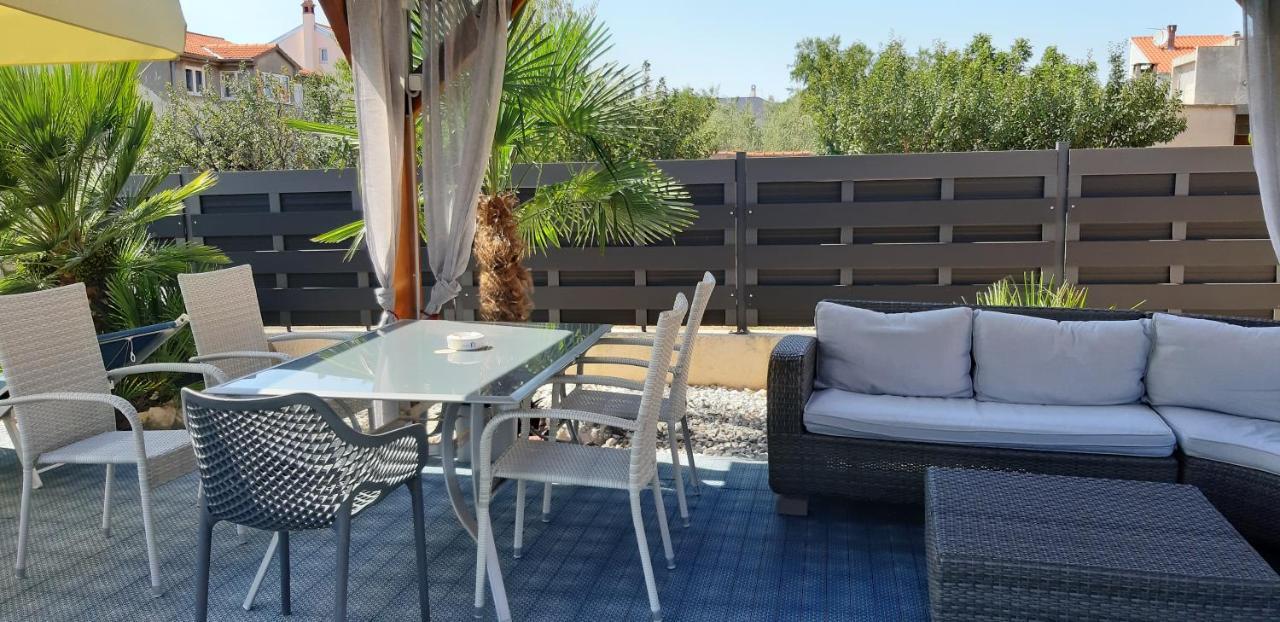 Villa Dalmatina Zadar Mit Pool Exteriör bild