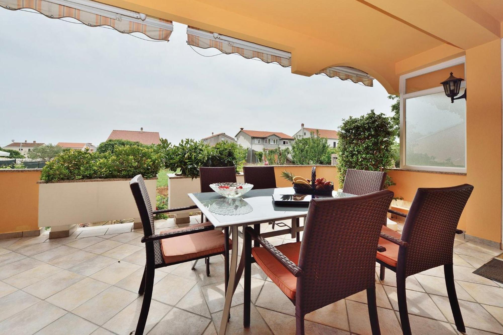 Villa Dalmatina Zadar Mit Pool Exteriör bild