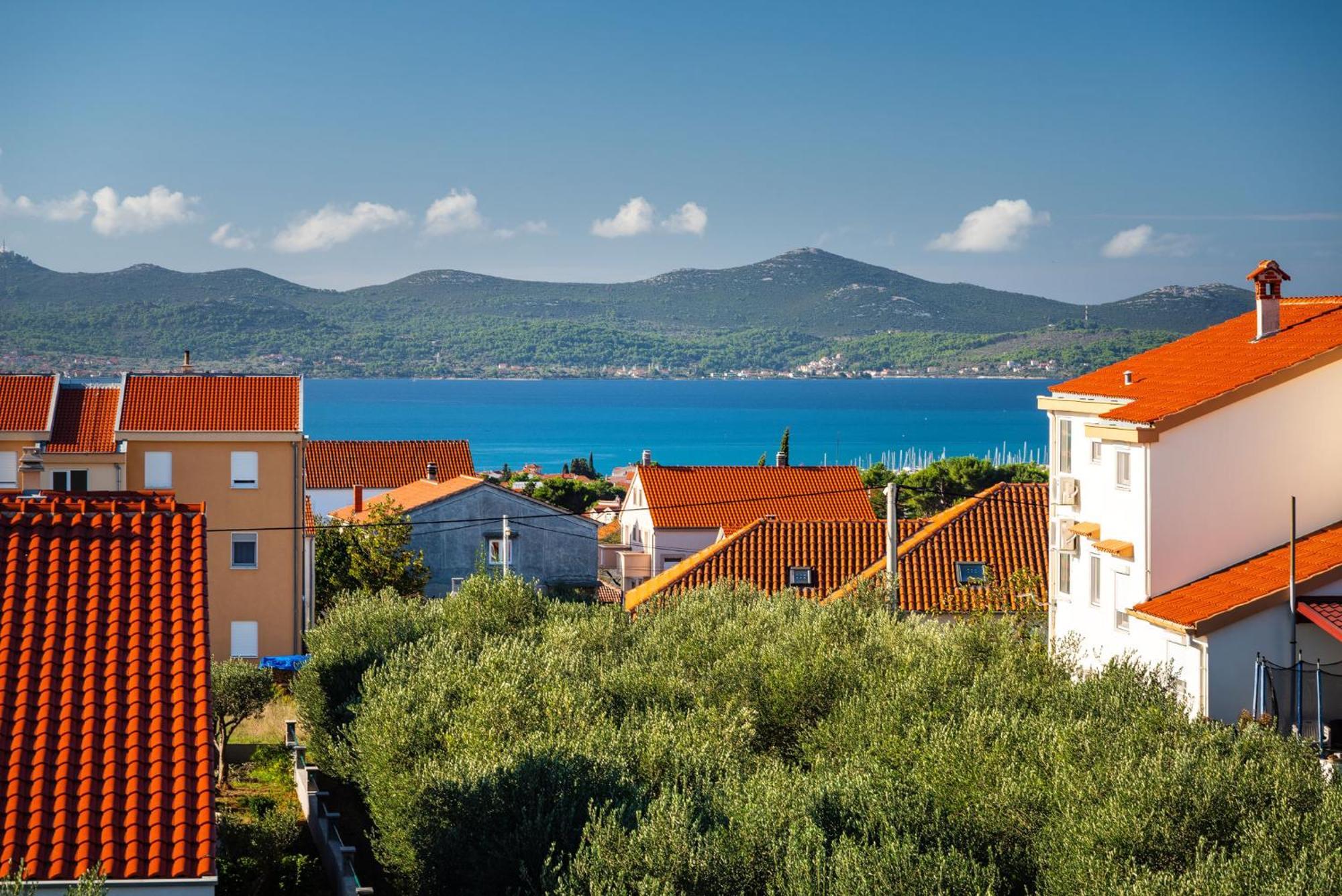Villa Dalmatina Zadar Mit Pool Exteriör bild